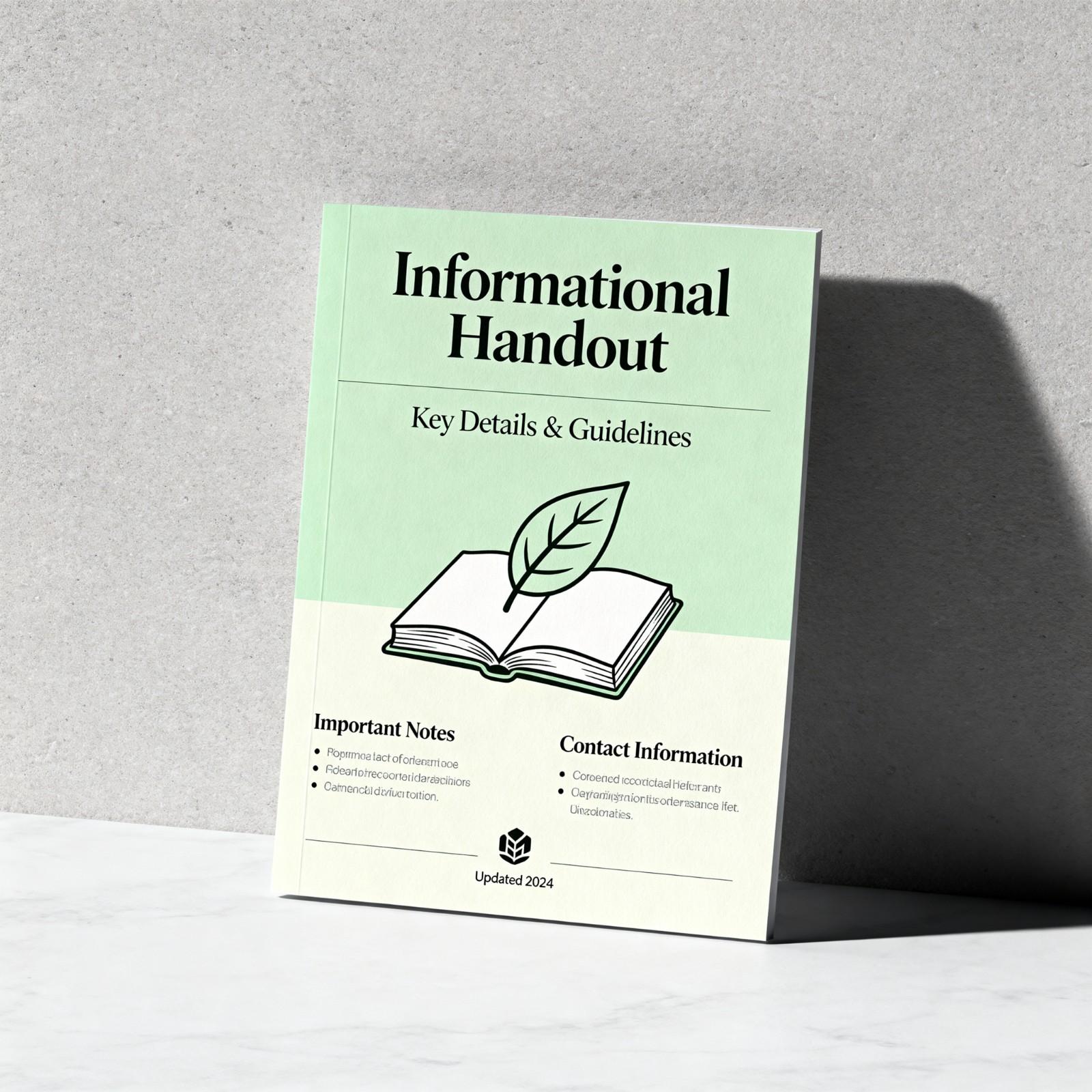 Pamphlets - Design 10